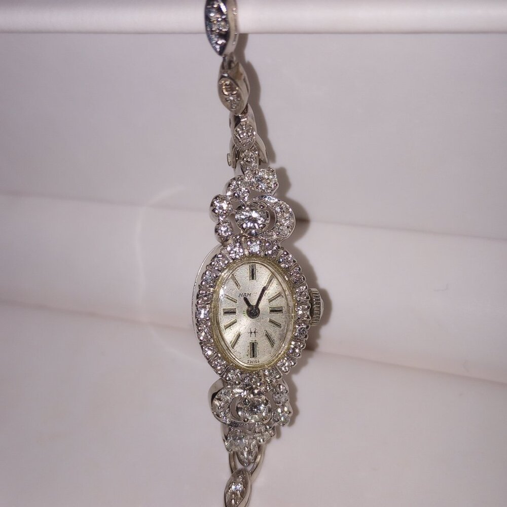 Hamilton ladies diamond watch